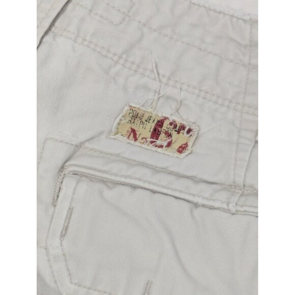 Vintage Ralph Lauren Polo Jeans Co Cargo Shorts Adult 31 Khaki Men - Picture 7 of 7